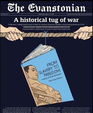 Cover page of the March 15, 2023 issue of The Evanstonian.