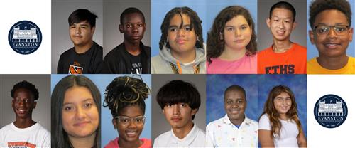 Students of the Month for October 2022.