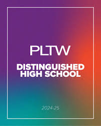 PLTW Distinguished School Badge